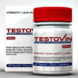 Testovin Best Natural Testosterone Booster For Men - For Increased Muscle Growth High Sex Drive Energy and Beastly Libido - Anti Estrogen Stack - All Natural Male Supplements With Zinc And Fenugreek