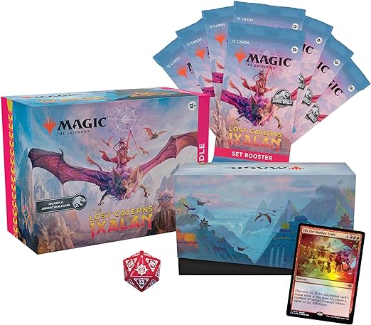 Magic: The Gathering The Lost Caverns of Ixalan Bundle - 8 Set Boosters   Accessories