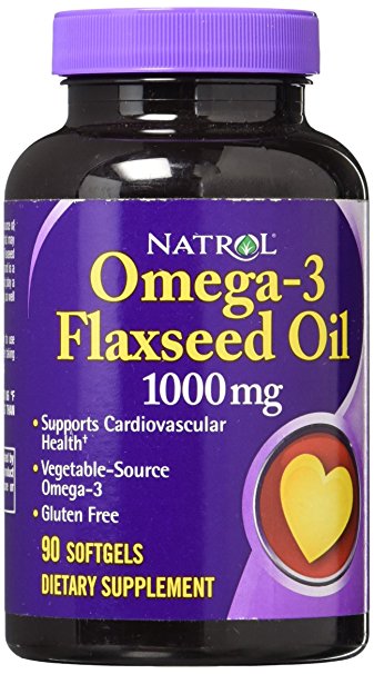 Natrol Flaxseed Oil 1000 mg 90 Softgels