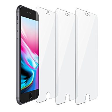 iPhone 8 Screen Protector, iOrange-E 3 Pack iPhone 8 Tempered Glass Screen Cover High Defintion (HD) Easy Install Screen Protector for Apple iPhone 8 7 4.7 Inch