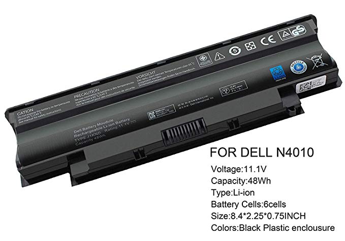 New J1KND Replacement Battery for Dell Inspiron 13R /N3010 14R /N4010 14R /N4110 / 15R /N5010 17R/ N7010 Fit Model:312-0233 312-1205 383cw 451-11510