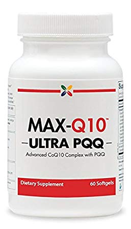 Stop Aging Now Max-Q10 Ultra CoQ10 | 60 Softgels (1 Pack)