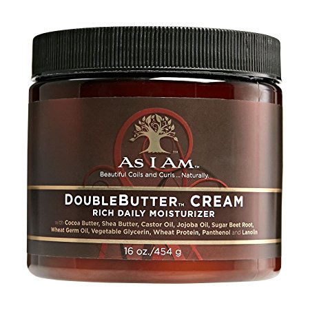 As I Am Double Butter Rich Daily Moisturizer, 16 Ounce