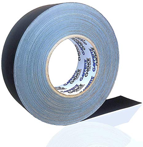 Gaffer Tape Gaffer's Choice Ultra - Black Gaffers Tape 2 Inch x 60 Yard - The Biggest ROLL - Heavy Duty Tape - Easiest to Tear Cloth Tape
