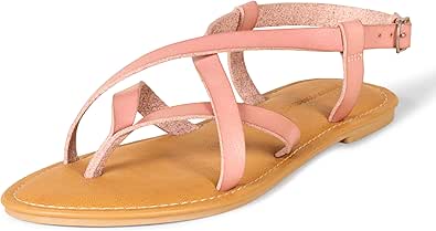 Amazon Essentials Women's Casual Strappy Sandal