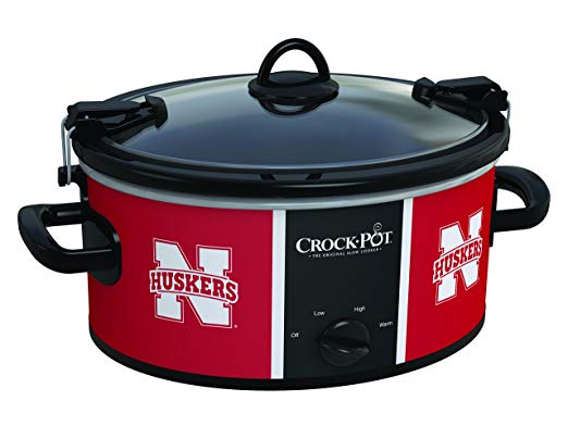 Crock-Pot Nebraska Cornhuskers Collegiate 6-Quart Cook & Carry Slow Cooker