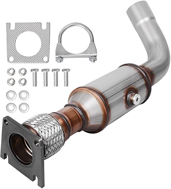 Catalytic Converter Compatible with 2008-2010 Chrysler Town & Country, Dodge Grand Caravan 3.3L 3.8L Direct-Fit High Flow Series (EPA Compliant)