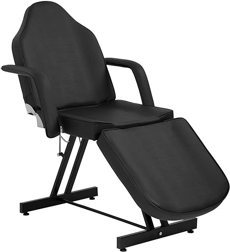 PayLessHere Massage Table Multipurpose Massage Bed 73 inch Spa Bed Folding Massage Chair Height Adjustable Lightweight Beauty Bed Spa Salon Bed Tattoo Chair Facial Bed (Black)
