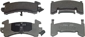 Wagner Brake ThermoQuiet MX154 Semi-Metallic Disc Brake Pad Set