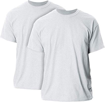 Gildan Men's Heavy Cotton Adult T-Shirt, 2-Pack