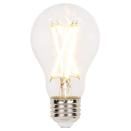 Westinghouse Lighting Westinghouse 5167000 10 (75-Watt Equivalent) A19 Dimmable Clear Filament, Medium Base LED Light Bulb