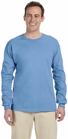 Gildan Adult Heavy Cotton Long Sleeve T-Shirt, Style G5400, 2-Pack