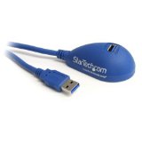 StarTechcom 5-Feet Desktop SuperSpeed USB 30 Extension Cable - A to A MF USB3SEXT5DSK