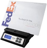 Accuteck Heavy Duty Postal Shipping Scale with Extra Large Display Batteries and AC Adapter A-ST85C