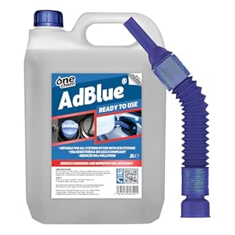 One Chem AdBlue Diesel Exhaust Fluid Additive, 5 Litres, Easy Pour Spout