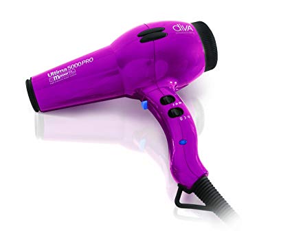The Diva Professional Styling Ultima 5000 Hairdryer, Pink