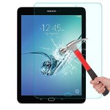 Samsung Galaxy Tab S2 97 Glass Screen Protector OMOTON Tempered-Glass Protector with 9H Hardness Crystal Clear Scratch-Resistant Bubble Free Easy Installation Lifetime Warranty