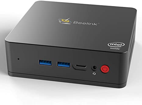 Intel Core i3-5005U Processor U55 Beelink Mini PC Windows 10 Pro, 8GB RAM 128GB SSD, 4K HD Dual HDMI USB 3.0 Port, Dual Band WiFi Gigabit Ethernet BT 4.2 (8gb 128GB/intel core i3-5005U)…