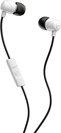 Skullcandy Jib Earbuds with Microphone, White (S2DUYK-441)