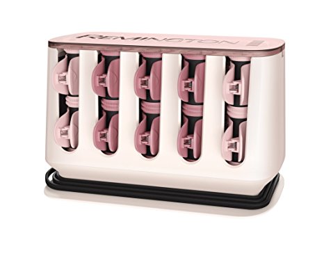 Remington H9100 Proluxe Heated Rollers - Rose Gold