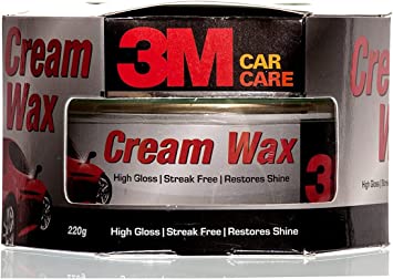 3M IA260166334 Specialty Cream Wax (220 g) high gloss streak free restores shine