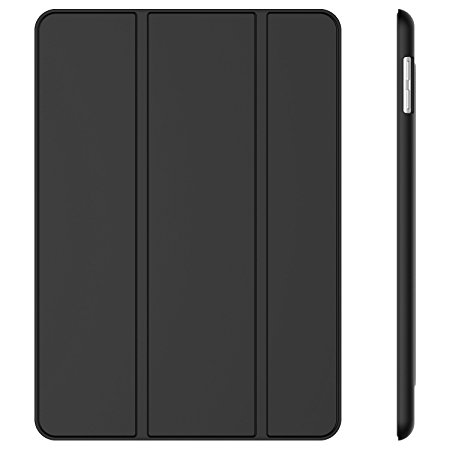 JETech Case for Apple iPad (9.7-Inch, 2018/2017 Model), Smart Cover Auto Wake/Sleep, Black