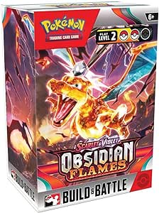 Pokemon Scarlet & Violet 3 Obsidian Flames Build & Battle Box