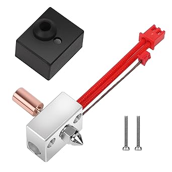 Creality Official Sprite Extruder Heater Block Upgrade Hotend - 300℃ High Temp Pro Heat Block, Bimetal Copper Titanium Heatbreak Plated Copper Nozzle, for Ender-3 S1 / Ender 3 S1 Pro/CR-10 Smart Pro