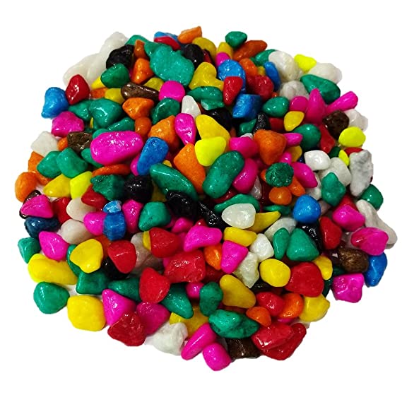 DS Multi-Colored Pebbles/Gravels/Stone, 475g