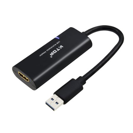 Usb 2.0 / Usb 3.0 to HDMI External Video Graphics Adapter for Multiple Monitors upto 2048 X 1152 / 1920 X 1080 (Supports Windows 10, Mac OS 10.11)