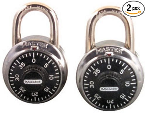 Master Lock 1500T Combination-Alike Locks 2-Pack