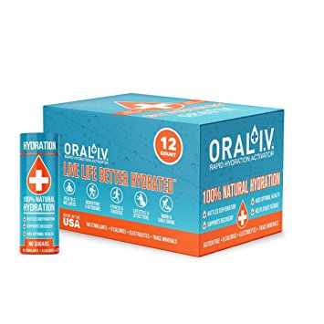 ORAL I.V. 2 oz. Daily Hydration Shot - 12 pack