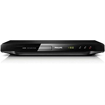 Philips All Region Free 1080p Up-Converting DVD Player, Plays PAL/NTSC DVD's 110/220V Dual Voltage With Tmvel 220 Volt Plug