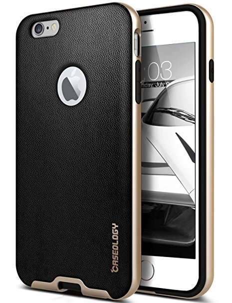 iPhone 6 Plus Case, Caseology [Envoy Series] Classic Rich Texture Leather [Black] [Luxury Slim] for Apple iPhone 6 Plus & iPhone 6S Plus