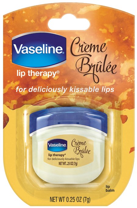 Vaseline Lip Therapy Creme Brulee 025 oz