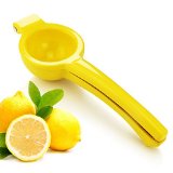 New Star Foodservice 42856 Enameled Aluminum Lemon Squeezer Yellow