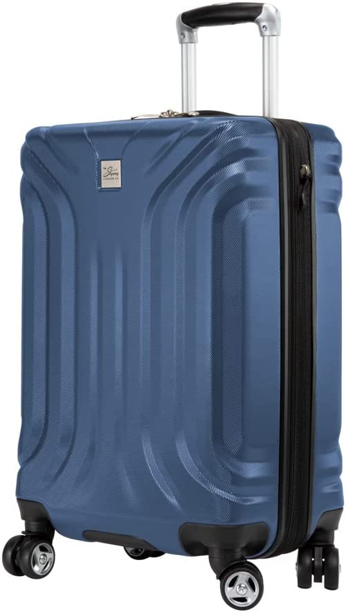 Skyway Nimbus 4.0 Hardside Spinner Luggage (Maritime Blue, Carry-On 20-Inch)