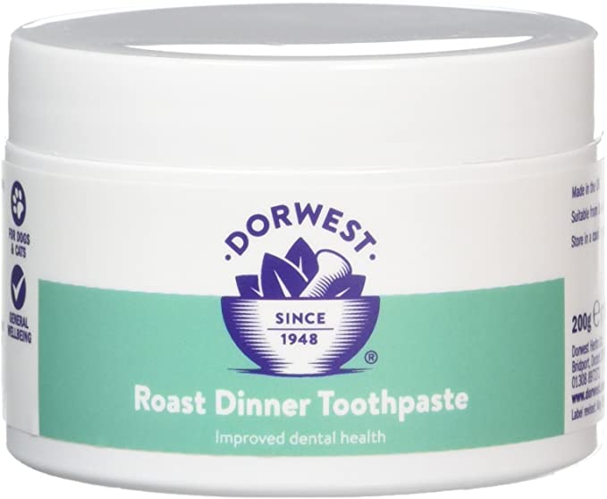 DORWEST HERBS Roast Dinner Toothpaste for Dogs 200g