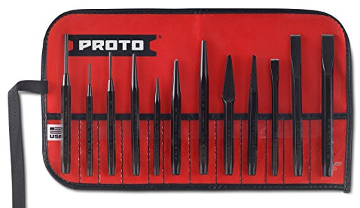 Stanley Proto J2S2 Proto Punch and Chisel Set, 12-Piece