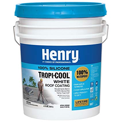 Henry HE887HS073 TropiCool5GAL Tropicool Roof Coat 5 Gallon