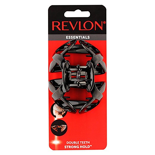 Revlon Essentials Modern Double Teeth Claw Clip
