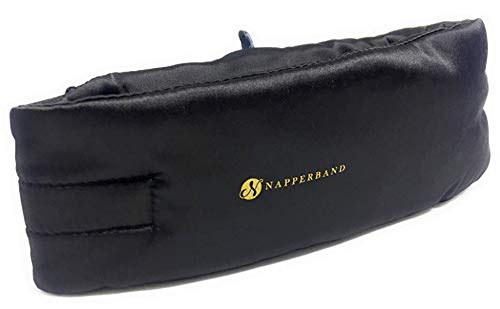 Luxury Silk Satin Eye Mask for Sleeping. Breathable Sleep Mask to Suit Men or Women. New Blackout and Noise Reduction Design. Fully Adjustable, Comfortable and Light Weight. Free Ear Plugs