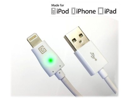 Apple MFi Certified, Lightning to USB Cable, Built-in LED in Lightning connector, Heavy Duty Charge & Sync cable, Made for iPhone 6, 6 Plus, iPhone 5, 5S, 5C, iPad Air 2, iPad Air, iPad mini, iPod touch (5th generation), iPod nano (7th generation).