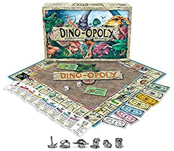Dino-Opoly Monopoly Board Game