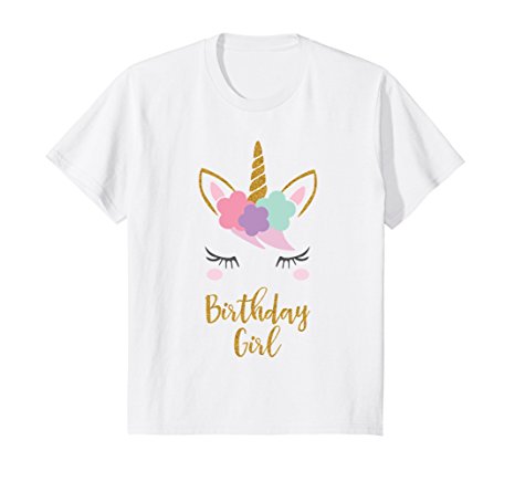 Unicorn Birthday T-Shirt, Unicorn Gift, Birthday Outfit