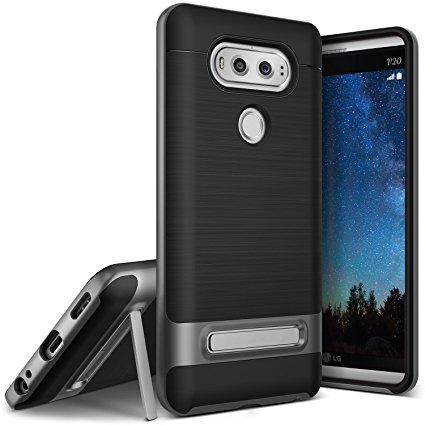 V20 Case (Gardien Series)(Dark Steel) - Hard Drop Protection and Primary Defense Shield for LG V20 2016 Only