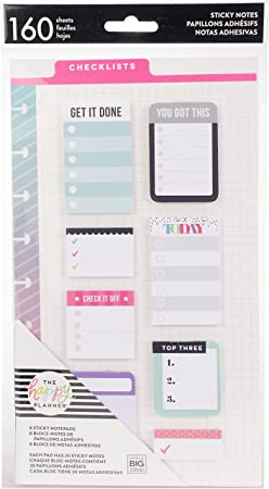 Me & My Big Ideas Happy Planner Sticky Notes, Multicolor