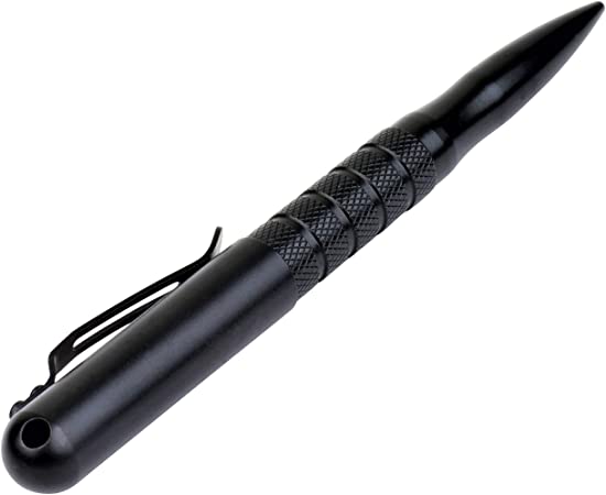 Practical Tactical Pen for Self Defense- Survival Multitool, Elegant Ballpoint Pens Designed for Quick Protection, Emergency Use and Best EDC for Men and Women- 3 Colors, 2 Ink Cartridges
