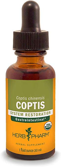 Herb Pharm Coptis Liquid Extract for Digestive Support - 1 Ounce