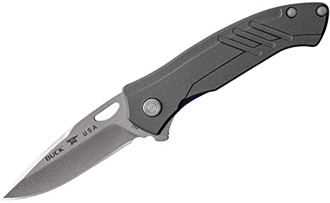 Buck Knives 294 Momentum Assisted Opening Folding Knife with Removable Deep Carry Pocket Clip, S30V Blade Steel